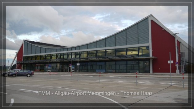 Flughafenterminal in Memmingen