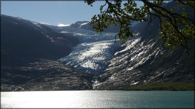 Am Svartisen-Gletscher