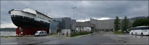 Panorama vom Hurtigruten-Museum