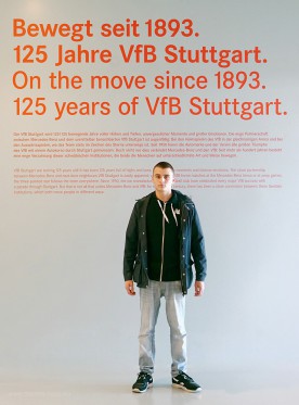 Geschichte des VfB Stuttgart in der Sonderausstellung im Mercedes-Benz Museum, Stuttgart 2018