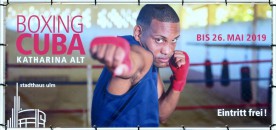 Ausstellungsplakat Boxing Cuba, Ulm, 2019