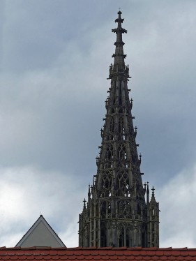 Münsterpitze Hauptturm, Ulm, 2019