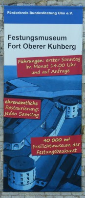Banner förderkreis Bundesfestung Ulm e.V.
