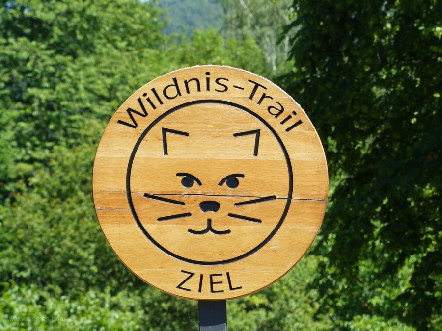 Endpunkt Wilnis Trail in Zerkall, 2019