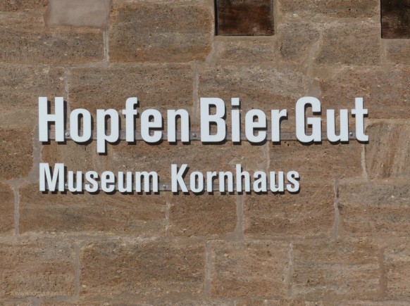 Typografie HopfenBierGut, 2023