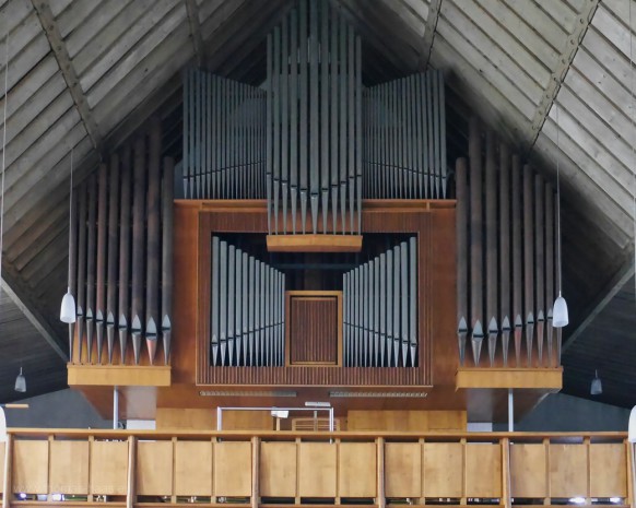 Bussenkirche, Orgelprospekt, Oktober 2023