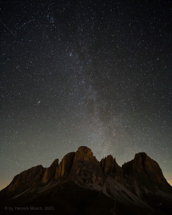 Die Milchstraße als Bild des Monats, © by Yannick Musch, 2023