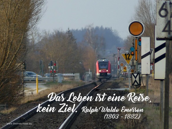 Motivation für den April 2026 - Ralph Waldo Emerson, ein Zitat.